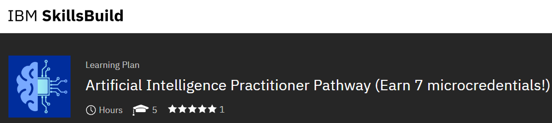 Artificial Intelligence Practitioner